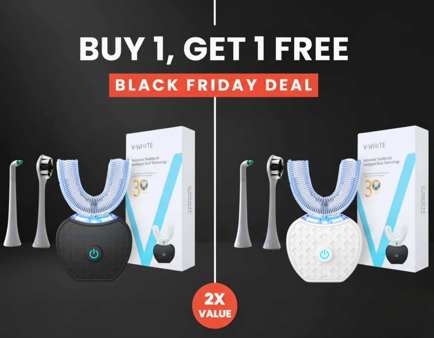 V-White Intelligent Toothbrush (Adult & Kids)